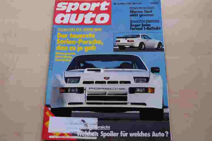 Deckblatt Sport Auto (03/1981)